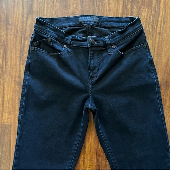 Rock & Republic Kasandra Black Embellished Bootcut Jeans size 10 M - Picture 2 of 14